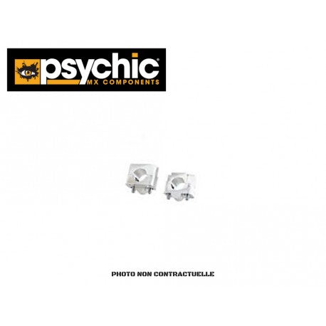 JEU DE PONTETS PSYCHIC 28MM ARGENT A DEMI-LUNE
