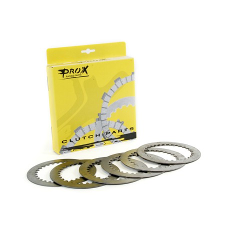 JEU DE DISQUES D'EMBRAYAGE LISSE PROX KAWASAKI KX125 85/87 + KDX200 86/87